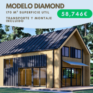 Casa de madera DIAMOND 170 m²